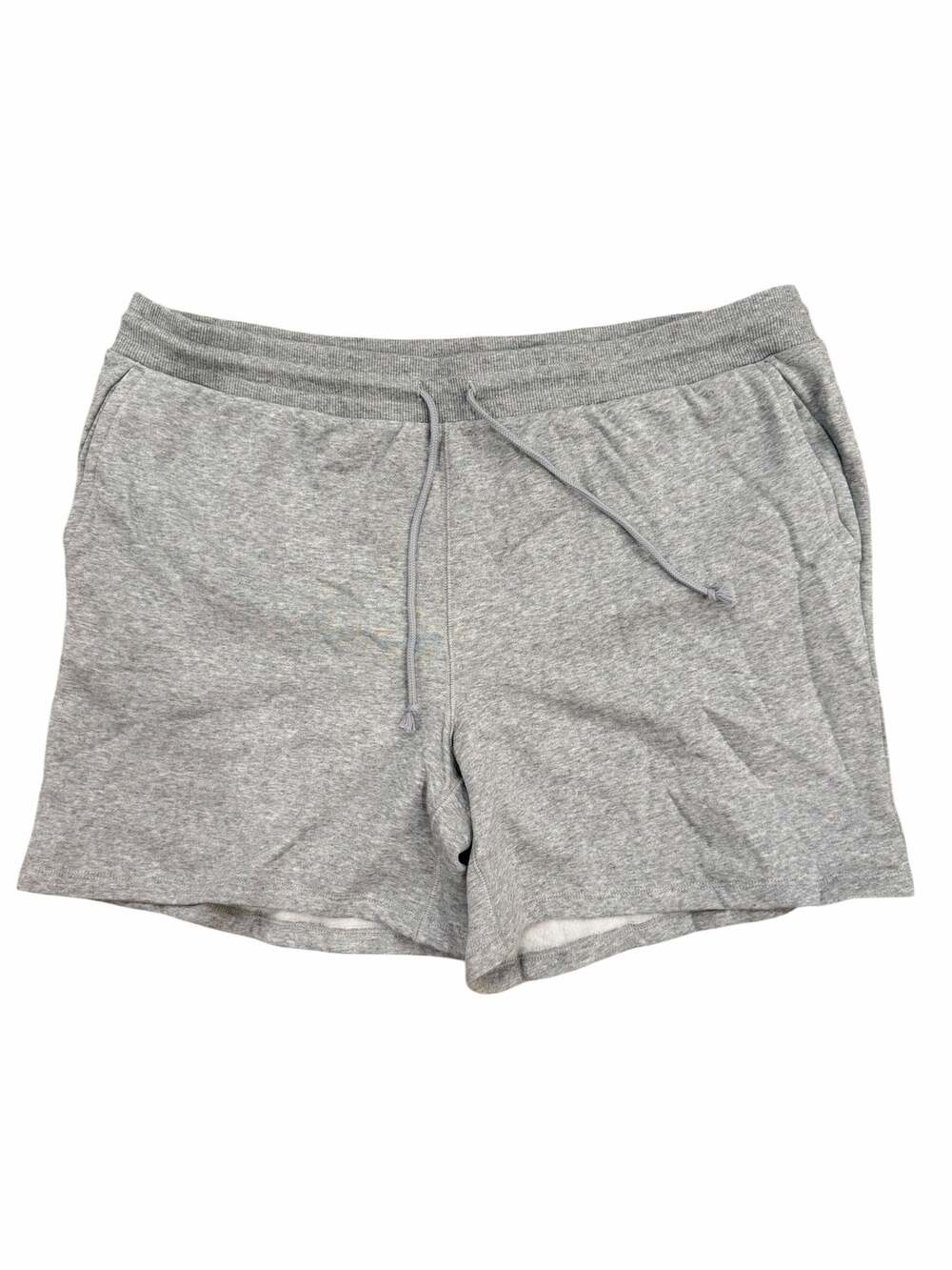 The Sweatshirt Project Women's Fleece Lounge Shorts in Heathered Gray